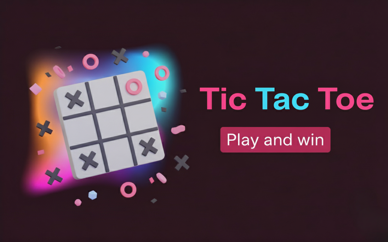 Tic Tac Toe Banner